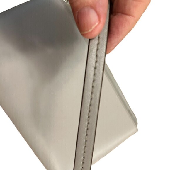 Kate Spade New York Crossbody Bag Ivy Street Amy Smooth Gray Leather - Picture 10 of 12